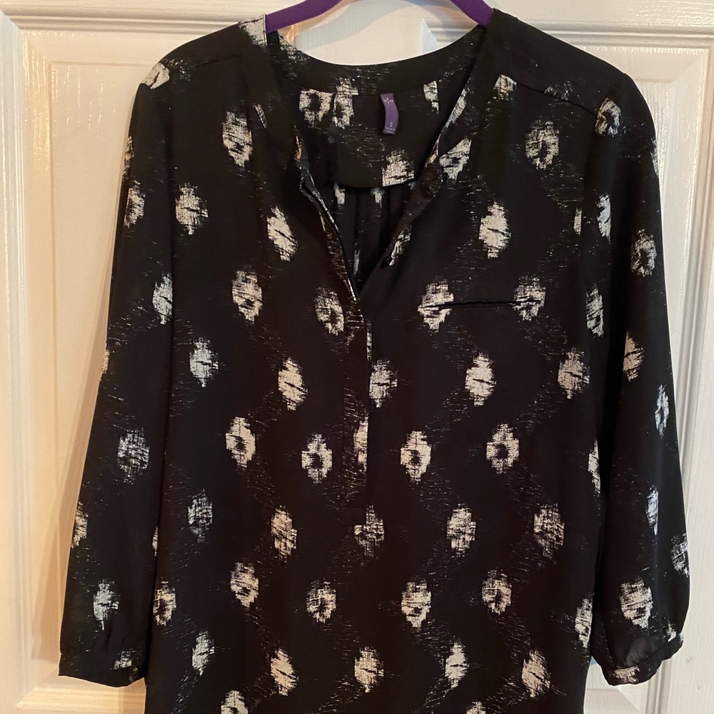 NYDJ 3/4 sleeve blouse great condition size S
